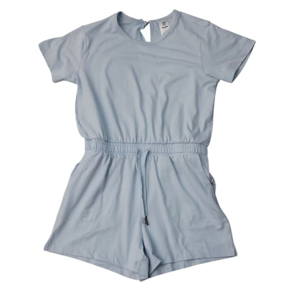 Member's Mark Women's Favorite Stretch Soft Romper - Light Blue